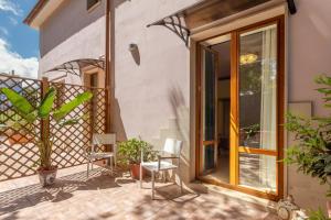 Balkón nebo terasa v ubytování Hotel Parco delle Fontane