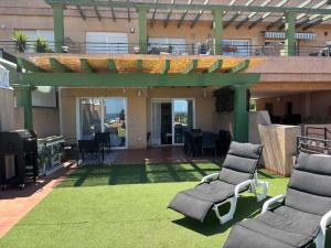 Posezení v ubytování Terrazza sul blu