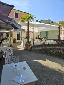 Restaurace v ubytování Pensione Sorriso