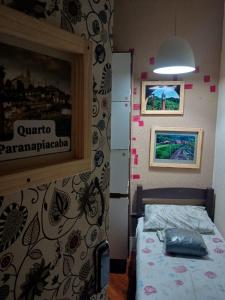 Hostel Trilhas e Rotas - a 150m da Avenida Paulista客房内的一张或多张床位