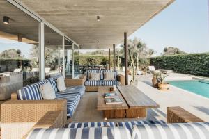 The swimming pool at or close to Villa Tramuntana Luxury Sea View Retreat - Cap d'en Font, Menorca