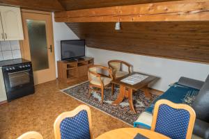 Kuchyň nebo kuchyňský kout v ubytování Apartments Darinka Mencinger