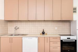 Kuchyň nebo kuchyňský kout v ubytování Apartments Dončić