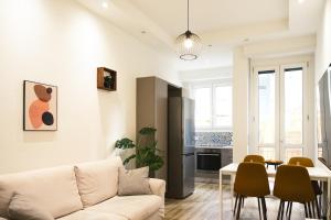 Posezení v ubytování Inalpi Arena Modern Suite