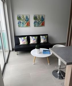 Χώρος καθιστικού στο (201) Moderno Loft en Granada