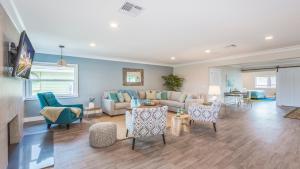 a living room with a couch and chairs at F-52 Trenton II in Anaheim