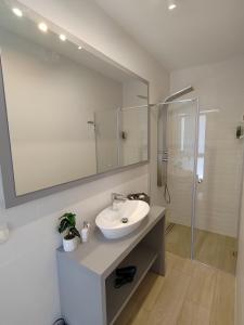 Koupelna v ubytování Luxury Villa Sheley with private heated pool-Split