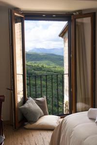 Nespecifikovaný výhled na hory nebo výhled na hory při pohledu z bed and breakfast