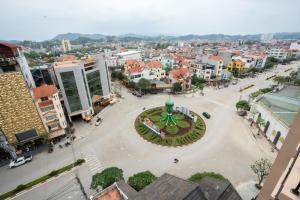 Nespecifikovaný výhled na destinaci Lạng Sơn nebo výhled na město při pohledu z hotelu