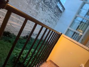 a view from a balcony of a building at Roiano Cinque in Trieste