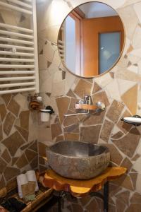Koupelna v ubytování O' Stiavucco B&B