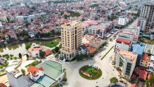 Nespecifikovaný výhled na destinaci Lạng Sơn nebo výhled na město při pohledu z hotelu