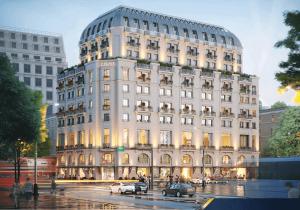 Το κτήριο όπου στεγάζεται  το διαμέρισμα