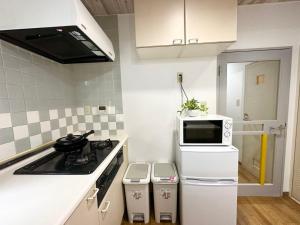 Bb渋谷区 新宿乘地下铁4分钟 西新宿五丁目步行8分钟にあるキッチンまたは簡易キッチン