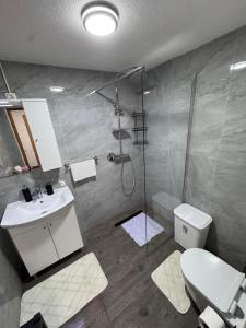 Koupelna v ubytování Apartman Josip