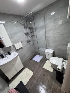 Koupelna v ubytování Apartman Josip