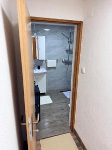 Koupelna v ubytování Apartman Josip