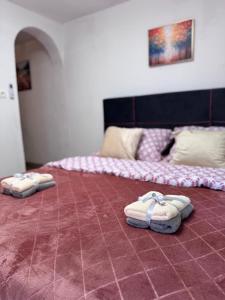Postel nebo postele na pokoji v ubytování Apartman Josip