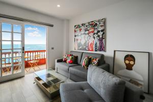 Ruang duduk di Garachico Oceanline Modernity