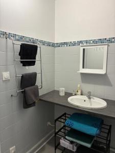 Kúpeľňa v ubytovaní Appartement Bron