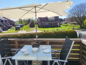 Ein Garten an der Unterkunft Ferienwohnungen Brasse