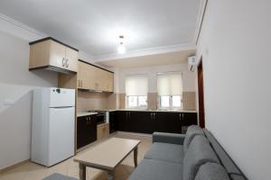Kuchyň nebo kuchyňský kout v ubytování Ariadne 7 Apartments