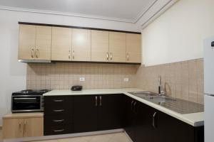 Köök või kööginurk majutusasutuses Ariadne 7 Apartments