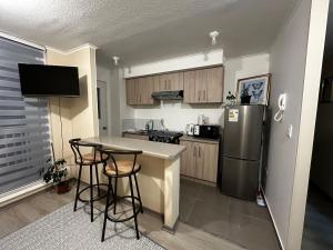 Køkken eller tekøkken på Departamento Completo