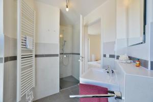 Koupelna v ubytování Ferienhaus Leuchtturm