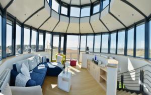 Posezení v ubytování Ferienhaus Leuchtturm