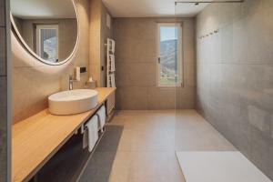 Koupelna v ubytování Hotel Lisetta