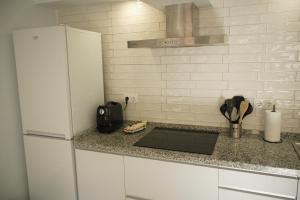 A kitchen or kitchenette at Aromas de Bodega
