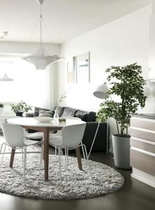 Χώρος καθιστικού στο Central Apartment for 3 with Sauna