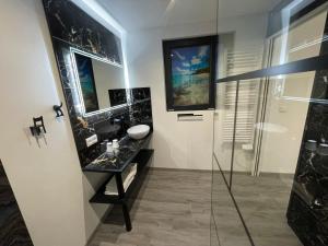 Kuchyň nebo kuchyňský kout v ubytování studio269