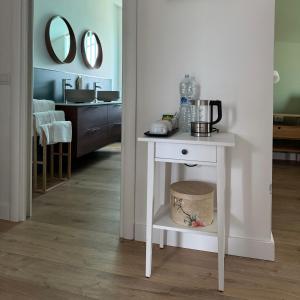 Кровать или кровати в номере Villa Angelina