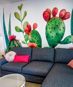 Posezení v ubytování ENJOYTHEMOMENT Sotavento Suites