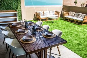 Posezení v ubytování ENJOYTHEMOMENT Sotavento Suites
