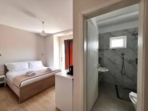 Koupelna v ubytování Avenue Hotel