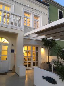 Balkón nebo terasa v ubytování VILLA IL BLU direkt am Meer