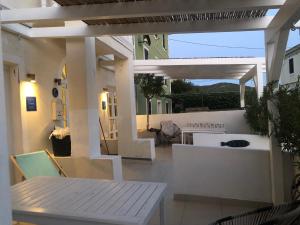 Posezení v ubytování VILLA IL BLU direkt am Meer