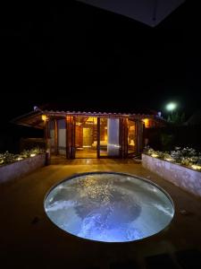 Bazén v ubytování Hotel Campestre la Playa nebo v jeho okolí