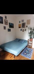 Postel nebo postele na pokoji v ubytování Charmant 2 pièces à Arcueil Calme, tout équipé RER B, Maison des Examens