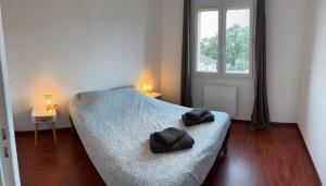 Photo de la galerie de l'établissement Maison proche plage avec jacuzzi, à Ondres