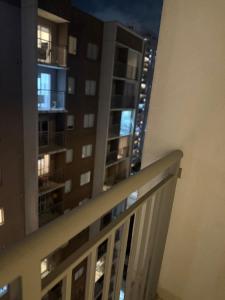 Μπαλκόνι ή βεράντα στο Flat Perto do vibra, Tokio Marine e villa blue tree - 1802 B