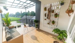 Balkón nebo terasa v ubytování Indonesia Eco Tour Homestay