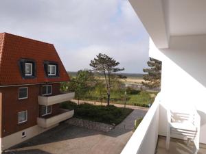 a view from the balcony of a building at Germania-46 in Böhl