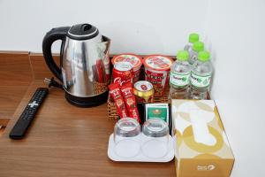 Kaffi- og teaðstaða á Sky House Hotel Da Lat City