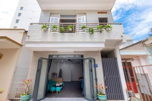 Balkón nebo terasa v ubytování Tram An Homestay