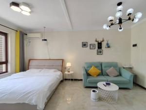 Postel nebo postele na pokoji v ubytování Central Street Apartment 1