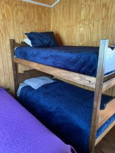 Postel nebo postele na pokoji v ubytování La cabaña del cordero